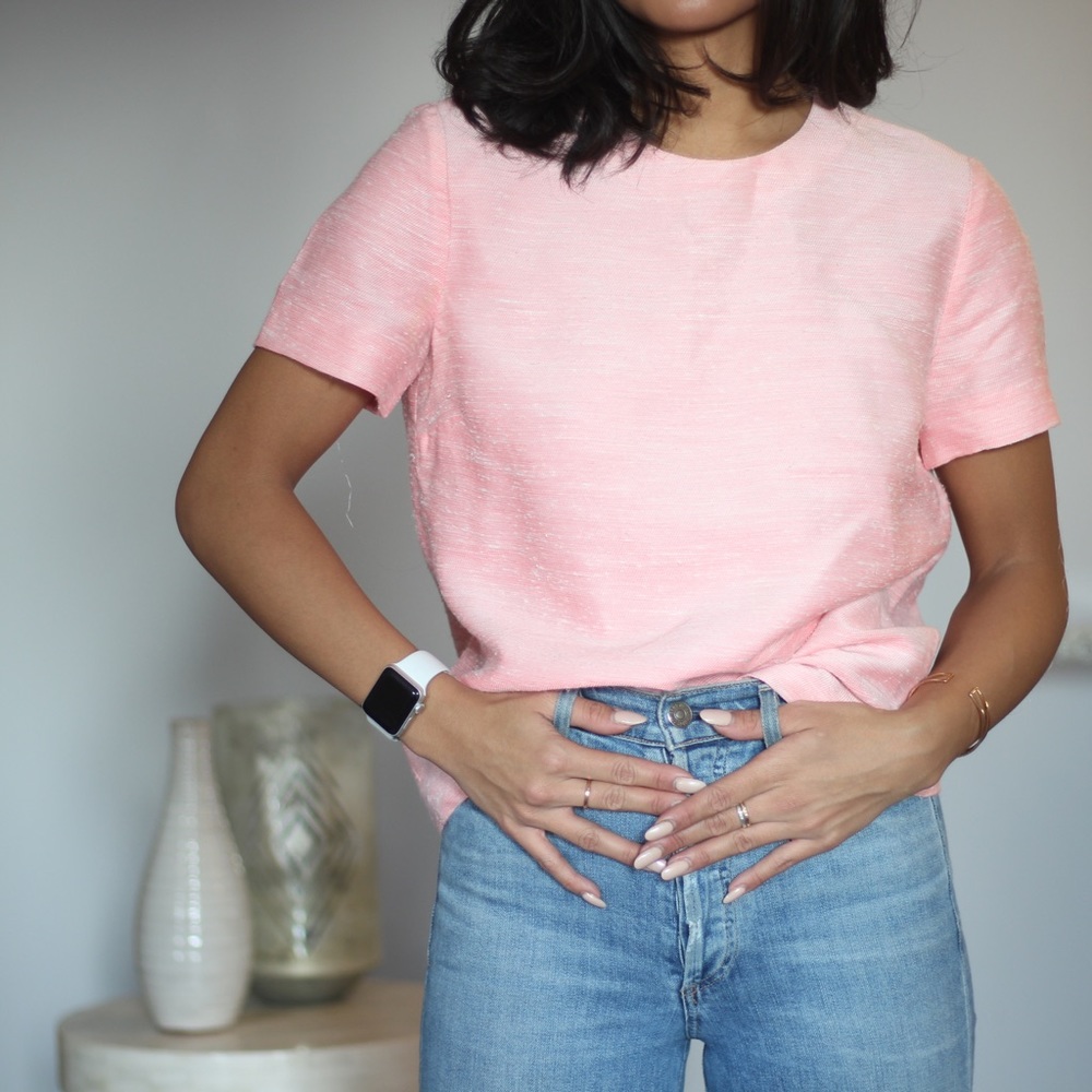 Stella McCartney Pink Twill Top